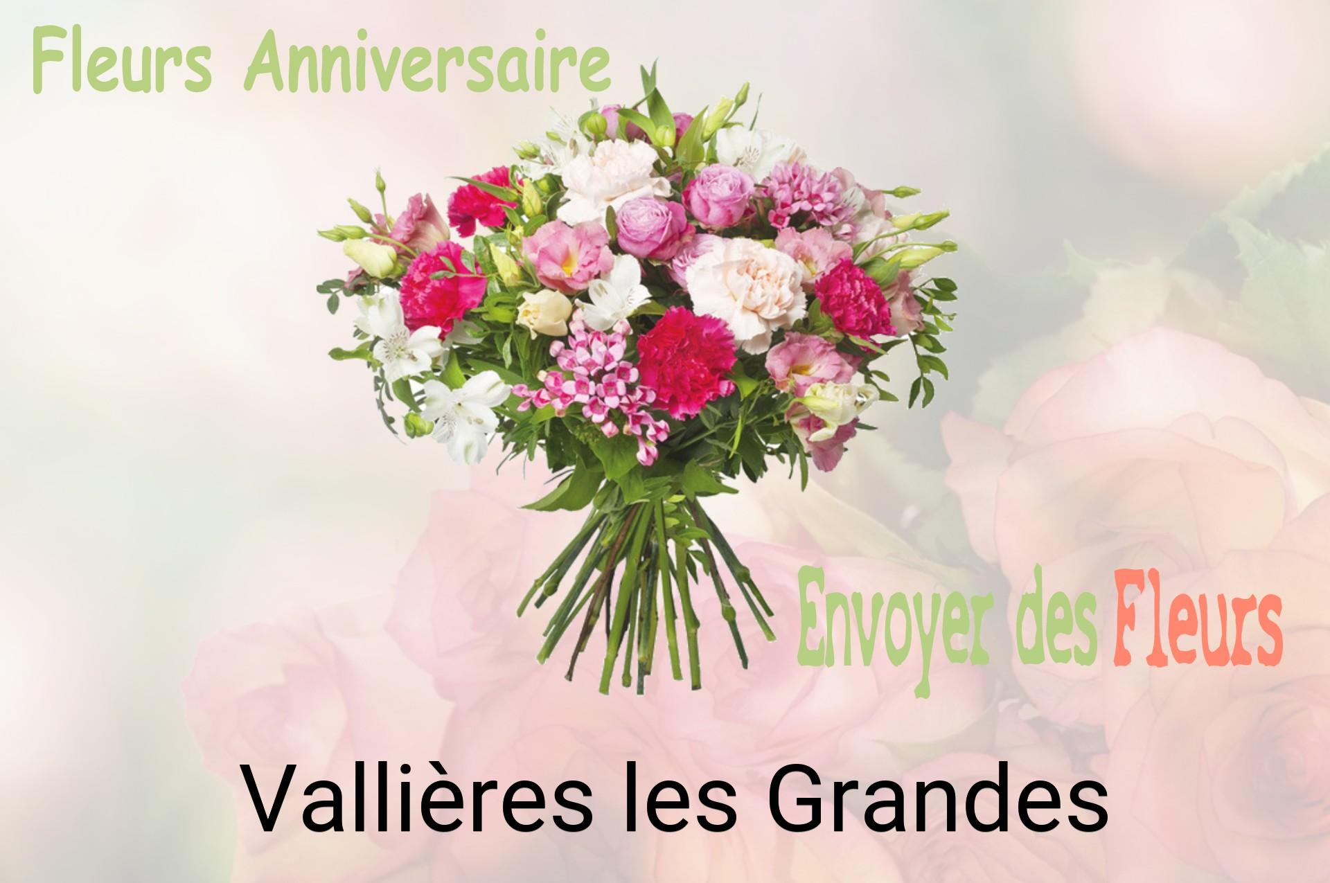 Bouquet de fleurs d’anniversaire livré à Vallières-les-Grandes